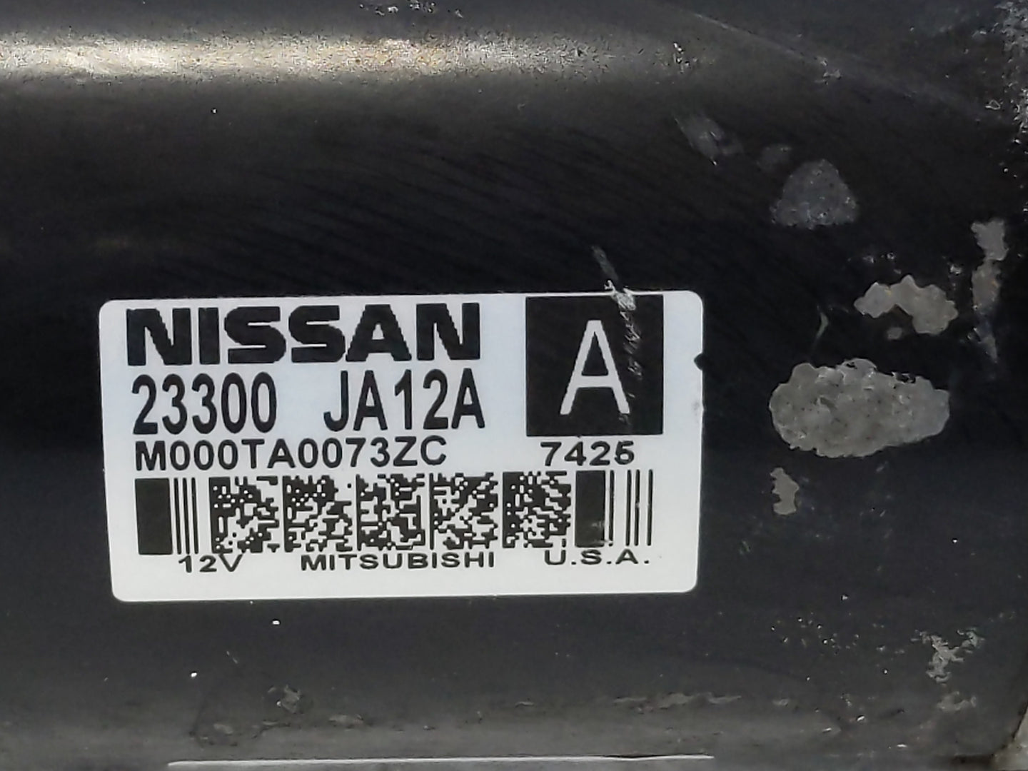 2013-2017 Nissan Pathfinder Car Starter Motor Solenoid OEM P/N:23300 JA12A Fits Fits 2013 2014 2017 OEM Used Auto Parts - Oe