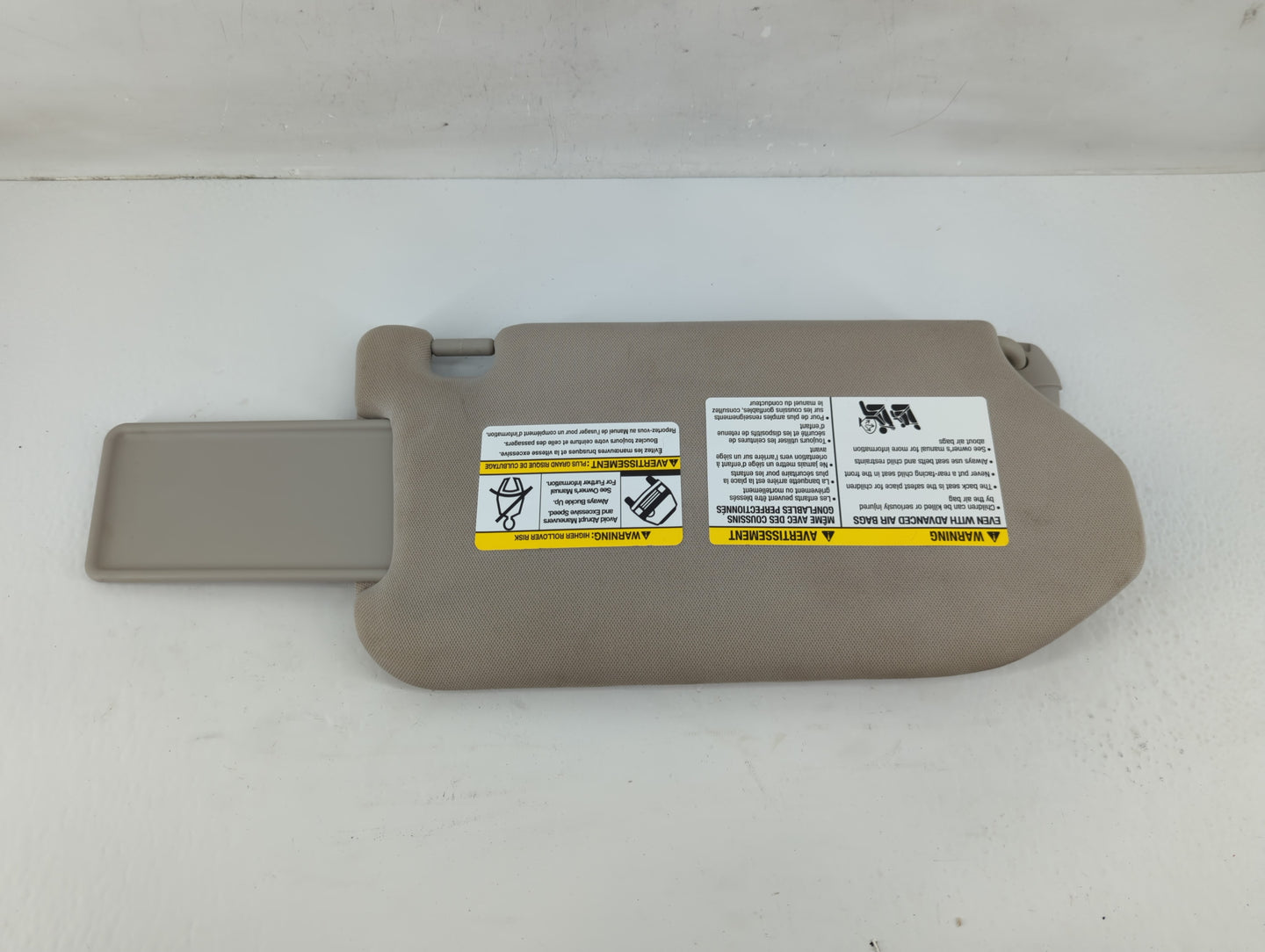 2013-2018 Nissan Pathfinder Sun Visor Shade Replacement Driver Left Mirror Fits Fits 2013 2014 2015 2016 2017 2018 OEM Used 