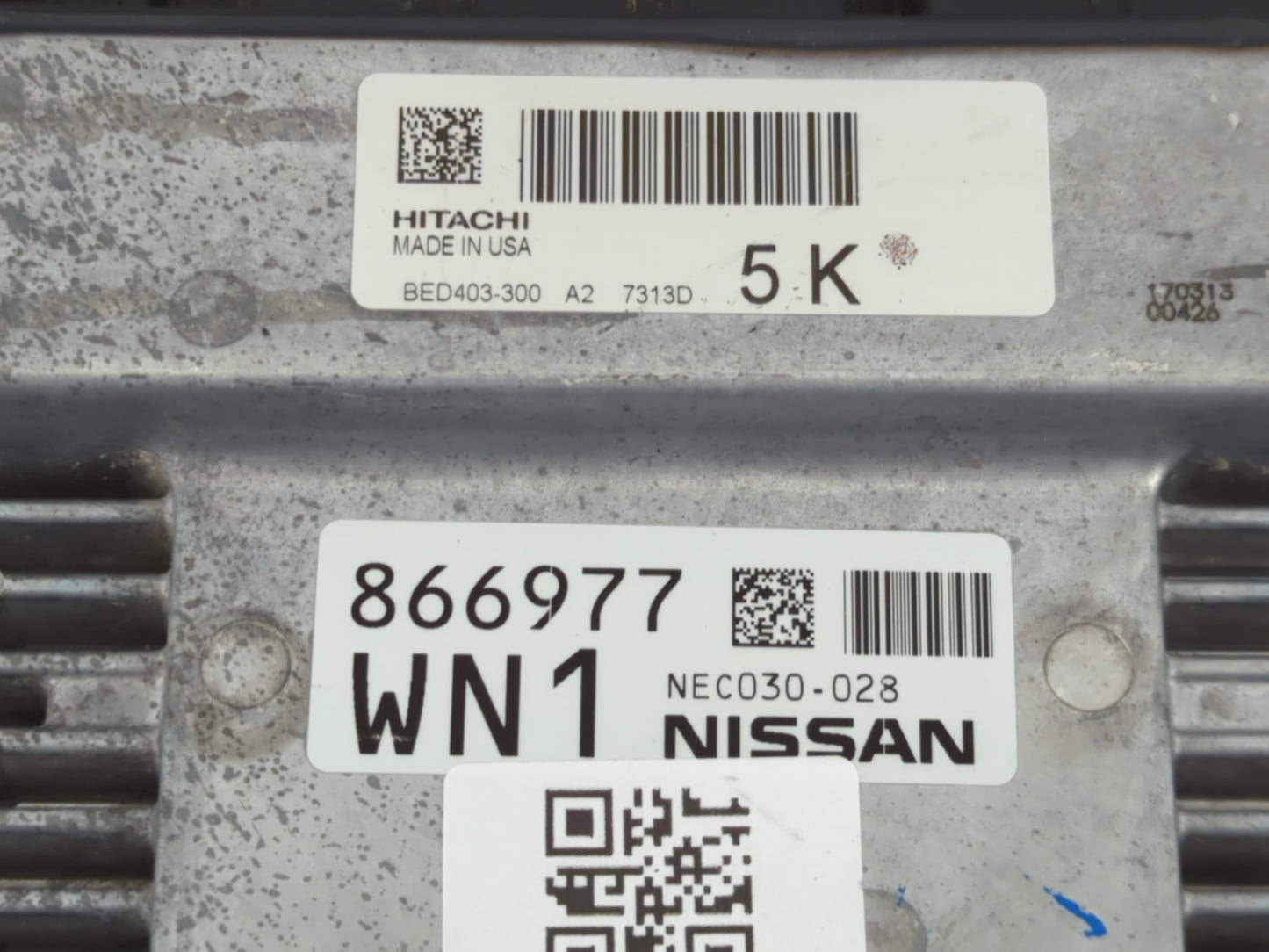 2017 Nissan Pathfinder PCM Engine Control Computer ECU ECM PCU OEM P/N:NEC030-028 NEC030-031, NEC028-072 Fits OEM Used Auto 