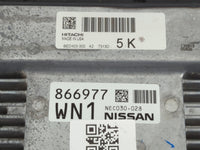 2017 Nissan Pathfinder PCM Engine Control Computer ECU ECM PCU OEM P/N:NEC030-028 NEC030-031, NEC028-072 Fits OEM Used Auto 