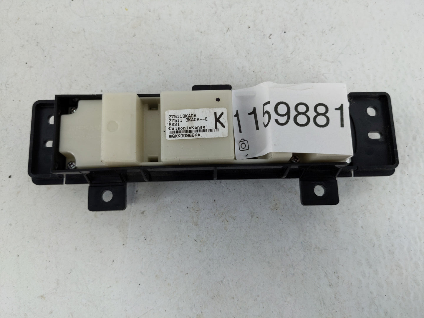 Nissan Pathfinder Temperature Control Module 275113ka0a - Oemusedautoparts1.com
