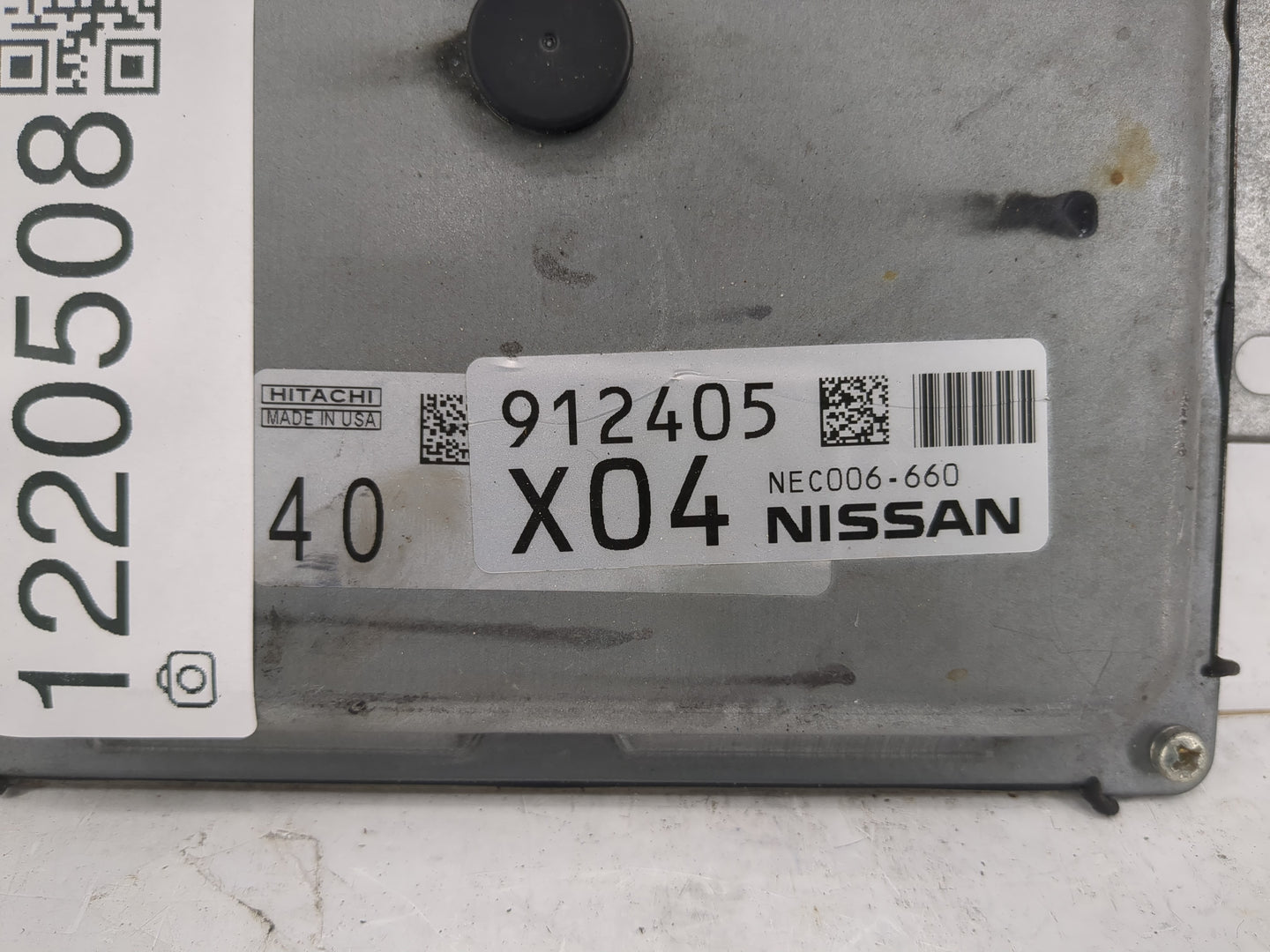 2017 Nissan Pathfinder PCM Engine Control Computer ECU ECM PCU OEM P/N:NEC006-660 Fits OEM Used Auto Parts - Oemusedautopart