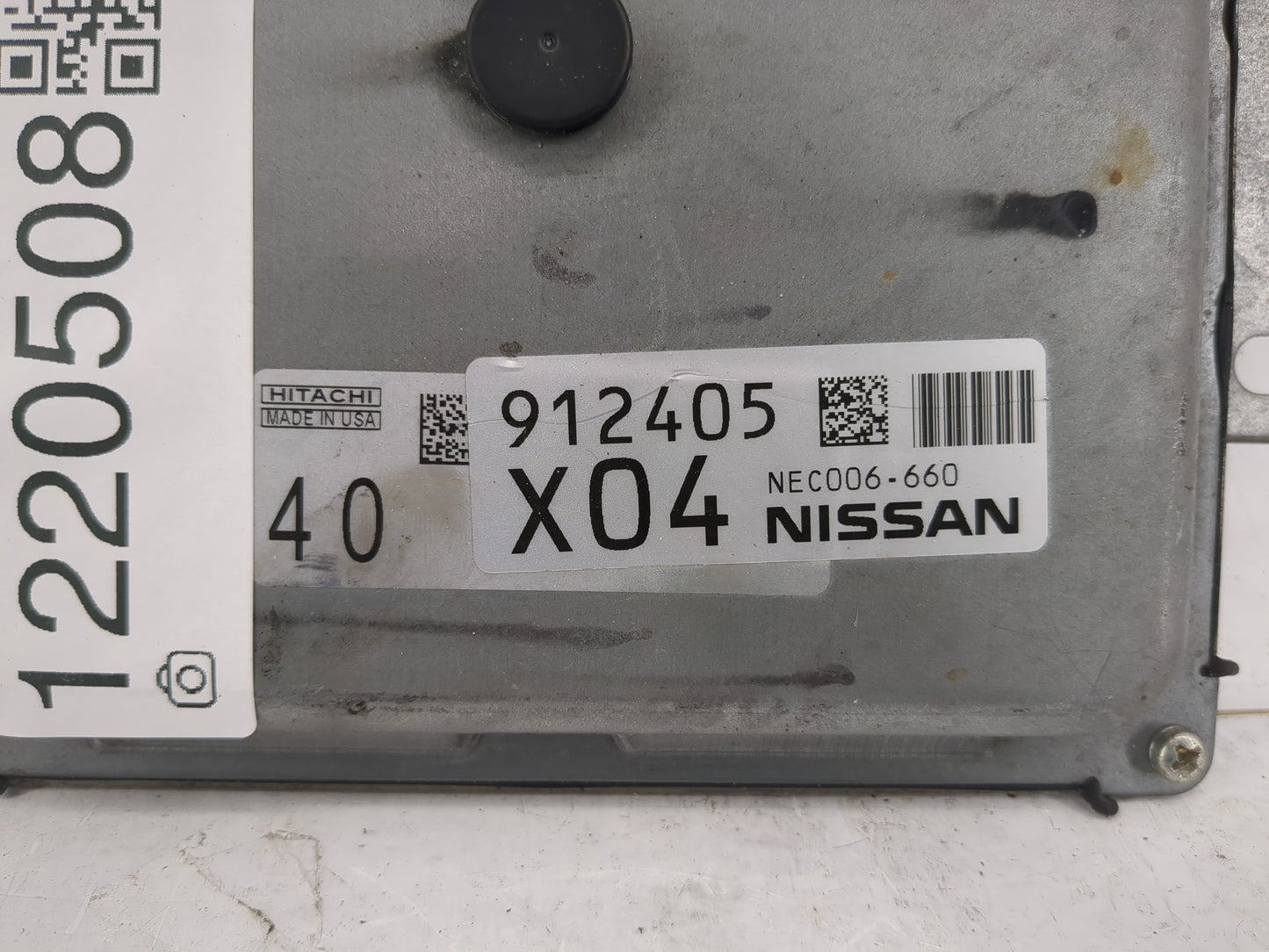 2017 Nissan Pathfinder PCM Engine Control Computer ECU ECM PCU OEM P/N:NEC006-660 Fits OEM Used Auto Parts - Oemusedautopart