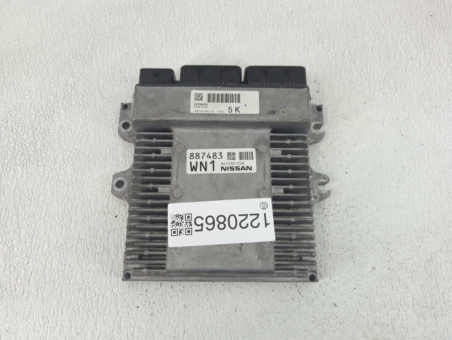 2017 Nissan Pathfinder PCM Engine Control Computer ECU ECM PCU OEM P/N:NEC030-028 Fits OEM Used Auto Parts - Oemusedautopart