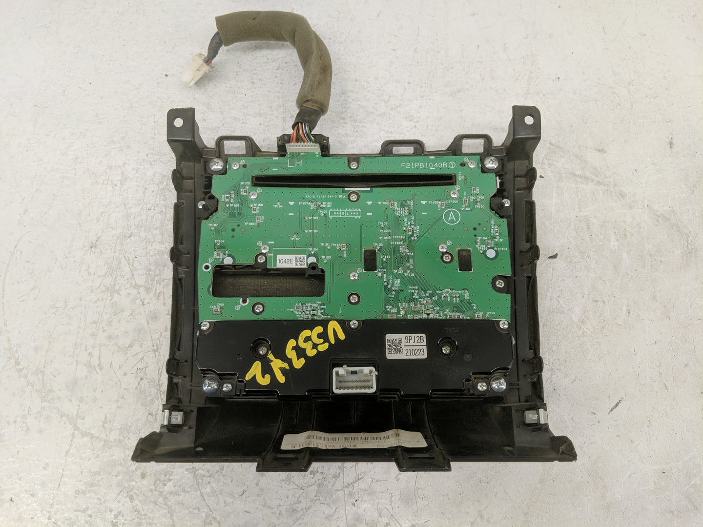 2017 Nissan Pathfinder Radio Control Panel - Oemusedautoparts1.com