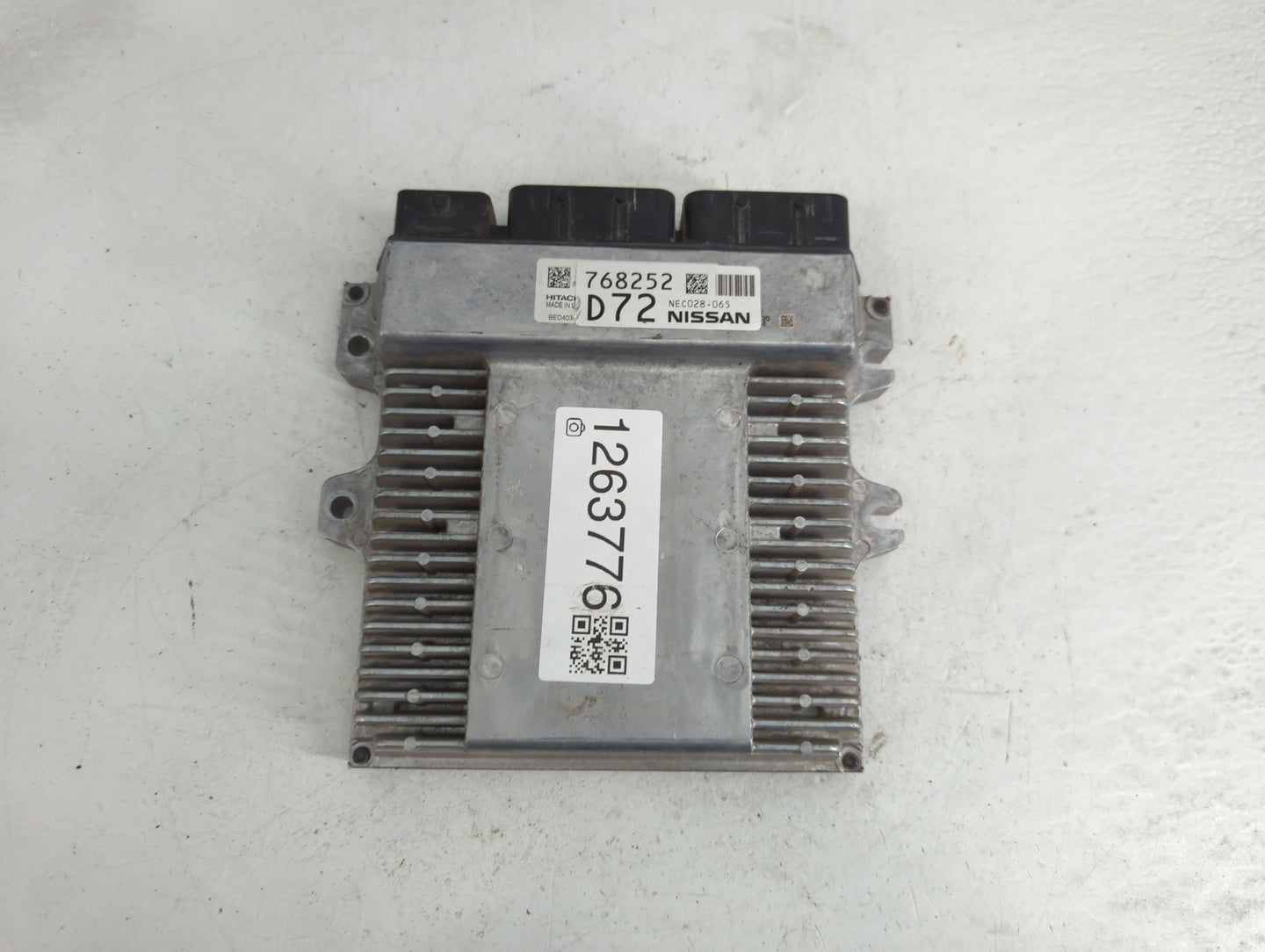 2017 Nissan Pathfinder PCM Engine Control Computer ECU ECM PCU OEM P/N:NEC028-065 Fits OEM Used Auto Parts - Oemusedautopart