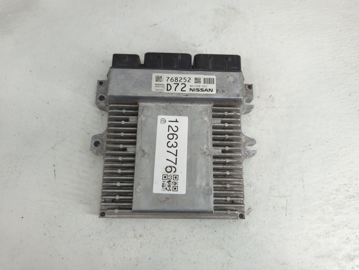 2017 Nissan Pathfinder PCM Engine Control Computer ECU ECM PCU OEM P/N:NEC028-065 Fits OEM Used Auto Parts - Oemusedautopart