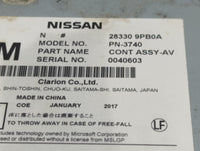 2017-2020 Nissan Pathfinder Radio AM FM Cd Player Receiver Replacement P/N:28330 9PB0A Fits Fits 2017 2018 2019 2020 OEM Use