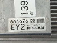 2017 Nissan Pathfinder PCM Engine Control Computer ECU ECM PCU OEM P/N:NEC018-069 NEC028-066 Fits OEM Used Auto Parts - Oemu