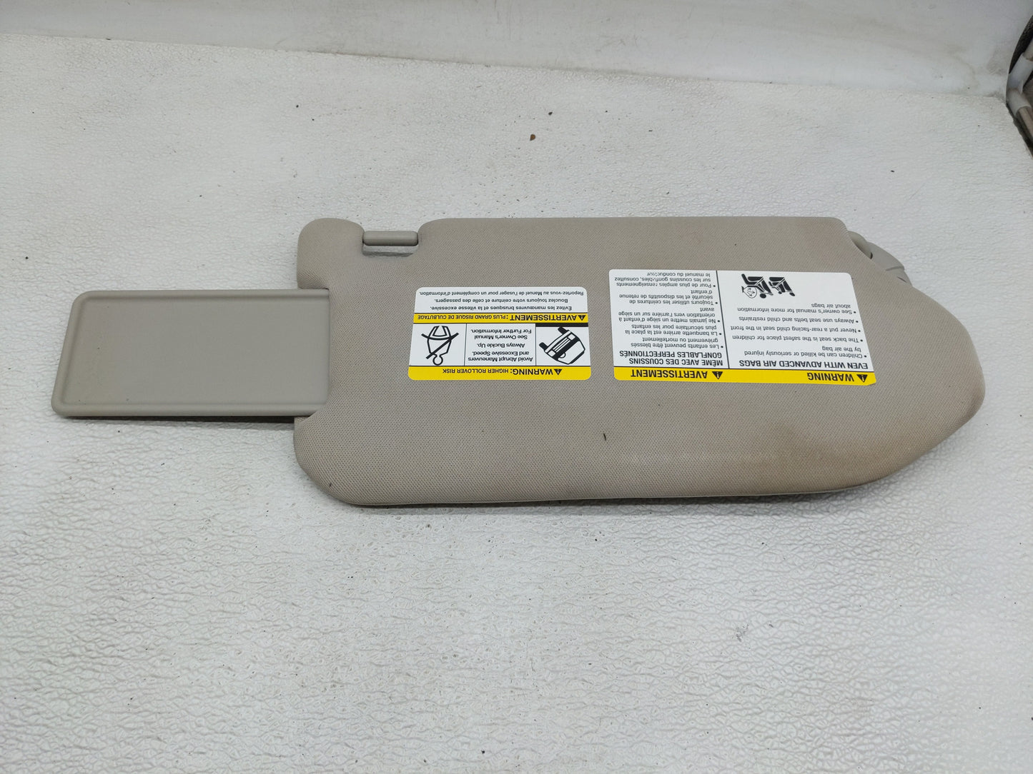 2013-2018 Nissan Pathfinder Sun Visor Shade Replacement Driver Left Mirror Fits Fits 2013 2014 2015 2016 2017 2018 2019 OEM 