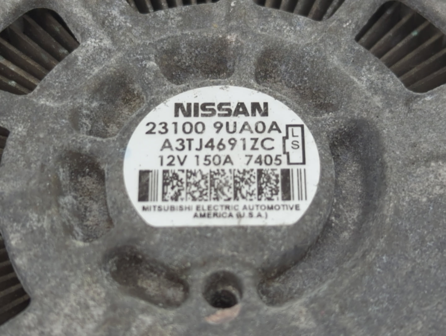 2017-2020 Nissan Pathfinder Alternator Replacement Generator Charging Assembly Engine OEM P/N:A3TJ4691ZC 23100 9UA0A Fits OE