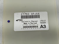 2017-2017 Nissan Pathfinder Temperature Control Module 27760-9pj6a - Oemusedautoparts1.com