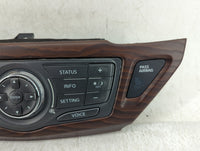2018-2020 Nissan Pathfinder Radio Control Panel Brown - Oemusedautoparts1.com