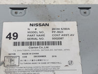 2017-2020 Nissan Pathfinder Radio AM FM Cd Player Receiver Replacement P/N:28330 5ZB0A Fits Fits 2017 2018 2019 2020 OEM Use