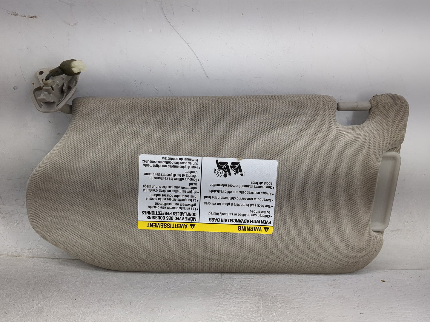 2013-2018 Nissan Pathfinder Sun Visor Shade Replacement Passenger Right Mirror Fits Fits 2013 2014 2015 2016 2017 2018 2019 