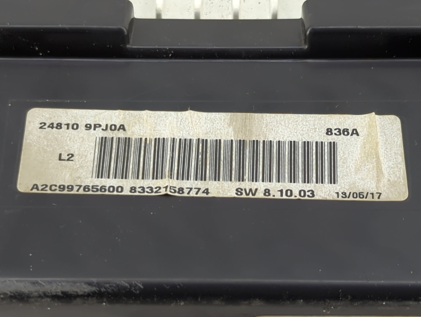 2017 Nissan Pathfinder Instrument Cluster Speedometer Gauges P/N:24810 9PJ0A A2C99765600 Fits OEM Used Auto Parts - Oemuseda