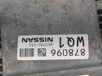 2017 Nissan Pathfinder PCM Engine Control Computer ECU ECM PCU OEM P/N:NEC030-030 Fits OEM Used Auto Parts - Oemusedautopart
