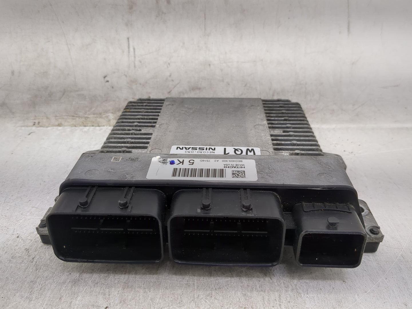 2017 Nissan Pathfinder PCM Engine Control Computer ECU ECM PCU OEM P/N:NEC030-030 NEC018-069 Fits OEM Used Auto Parts - Oemu