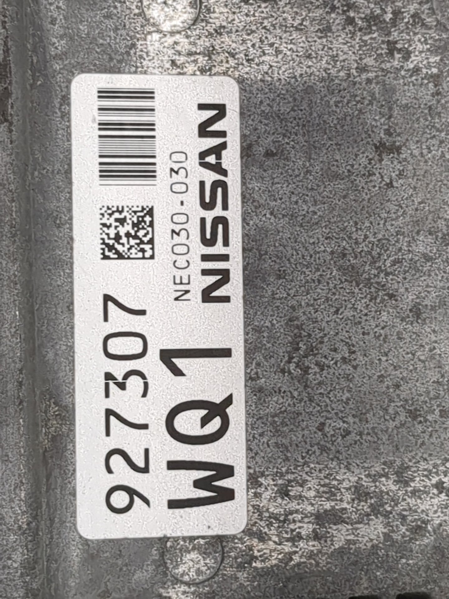 2017 Nissan Pathfinder PCM Engine Control Computer ECU ECM PCU OEM P/N:NEC030-030 NEC018-069 Fits OEM Used Auto Parts - Oemu