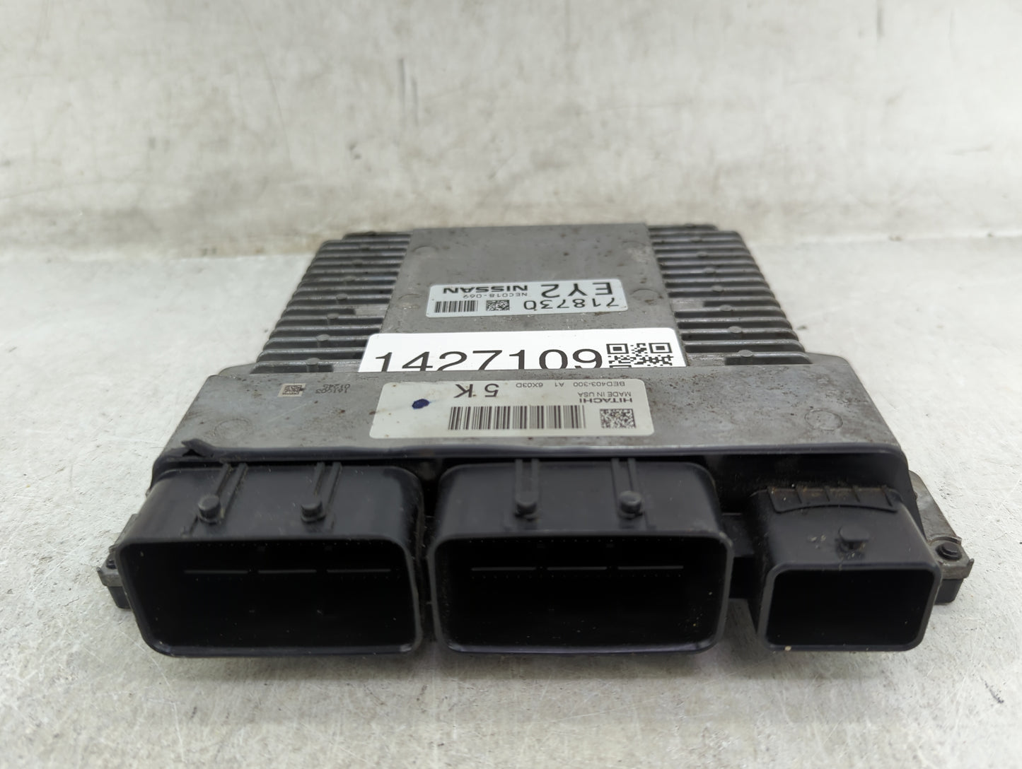 2017 Nissan Pathfinder PCM Engine Control Computer ECU ECM PCU OEM P/N:NEC018-069 Fits OEM Used Auto Parts - Oemusedautopart