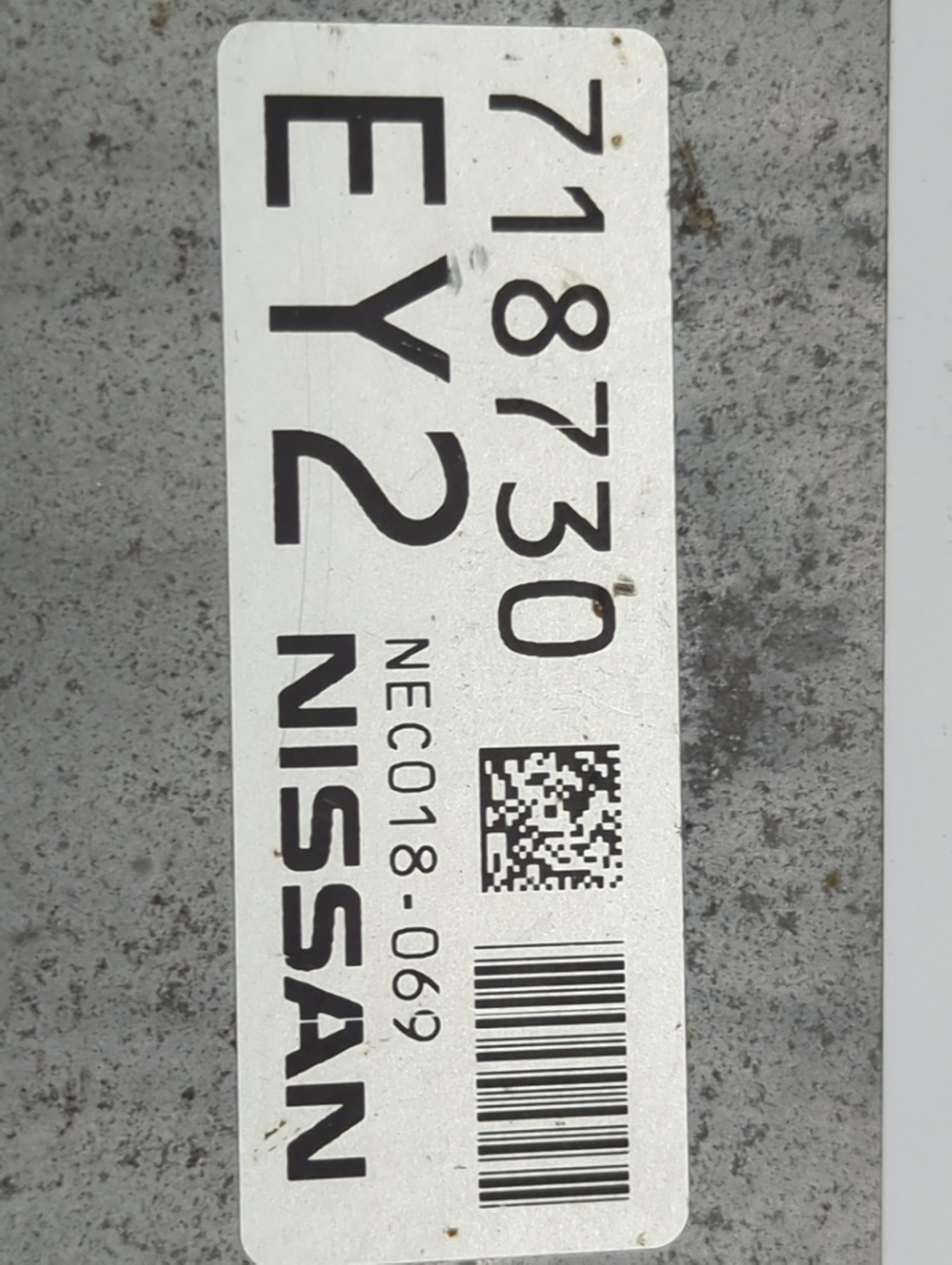 2017 Nissan Pathfinder PCM Engine Control Computer ECU ECM PCU OEM P/N:NEC018-069 Fits OEM Used Auto Parts - Oemusedautopart