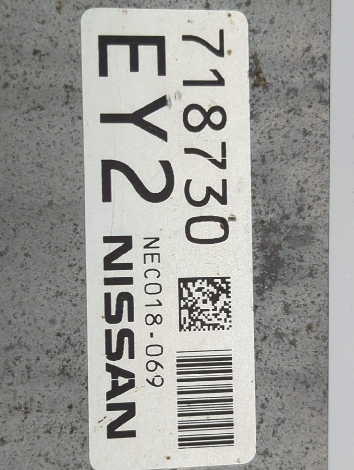 2017 Nissan Pathfinder PCM Engine Control Computer ECU ECM PCU OEM P/N:NEC018-069 Fits OEM Used Auto Parts - Oemusedautopart