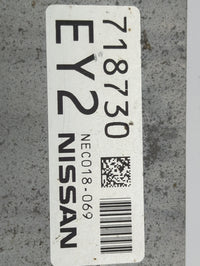 2017 Nissan Pathfinder PCM Engine Control Computer ECU ECM PCU OEM P/N:NEC018-069 Fits OEM Used Auto Parts - Oemusedautopart
