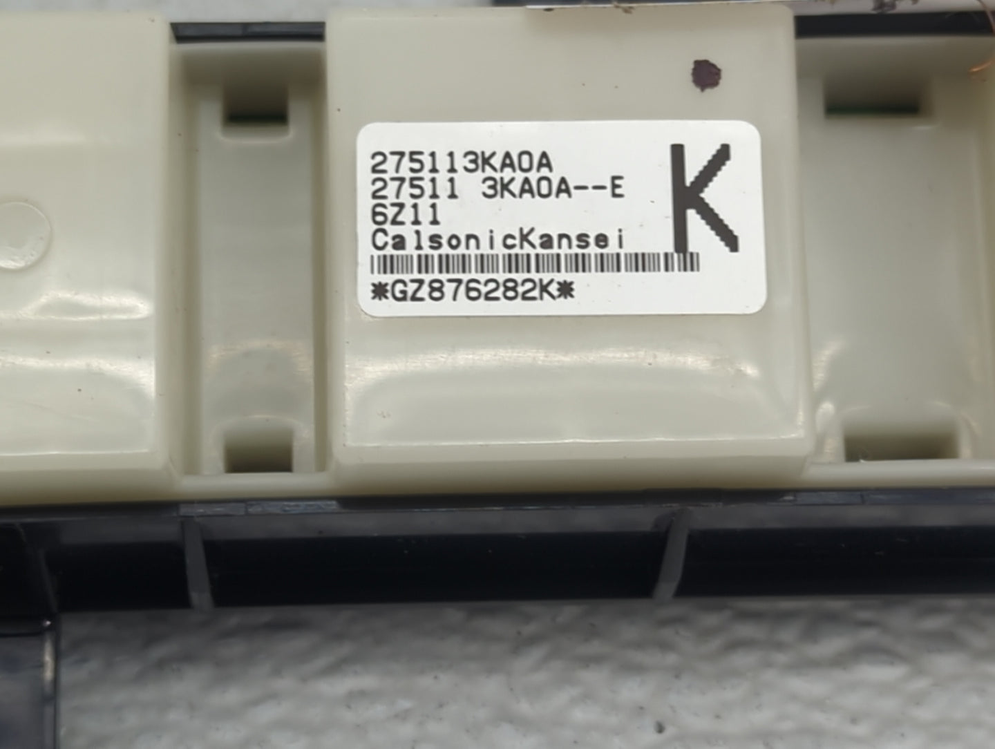 2013-2020 Nissan Pathfinder Climate Control Module Temperature AC/Heater Replacement P/N:275113KA0A 275113KA0A-E Fits OEM Us