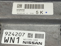 2017 Nissan Pathfinder PCM Engine Control Computer ECU ECM PCU OEM P/N:BED403-300 NEC030-028 Fits OEM Used Auto Parts - Oemu