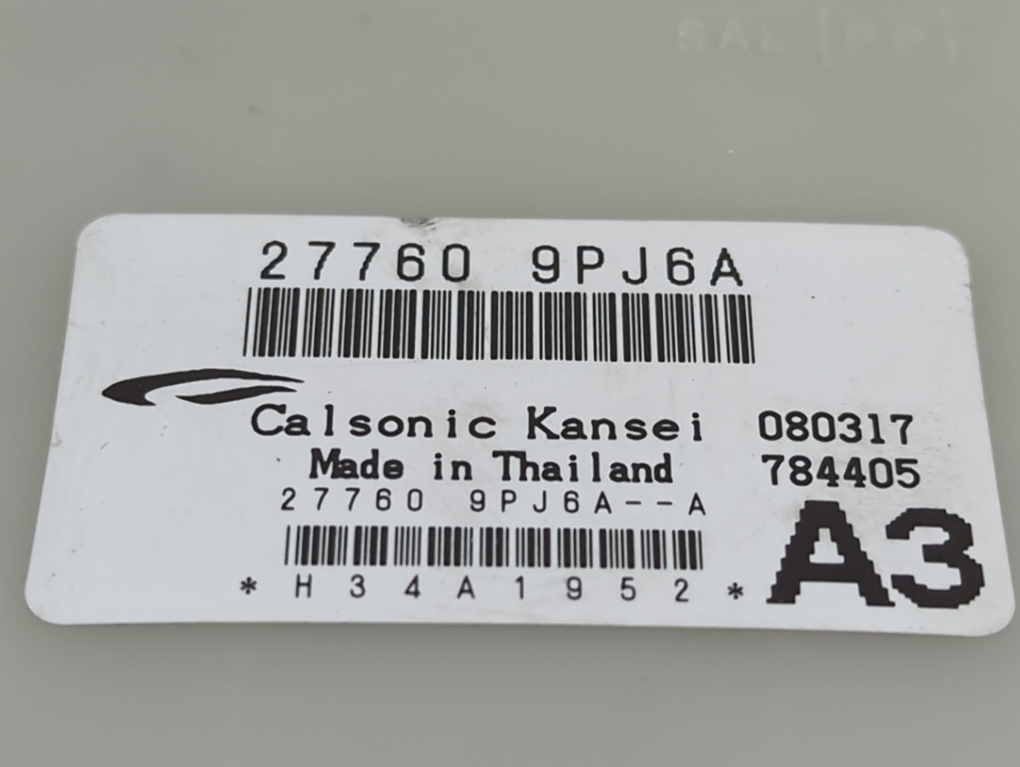 2017 Nissan Pathfinder Climate Control Module Temperature AC/Heater Replacement P/N:27760 9PJ6A 27760 9PJ6A--A Fits OEM Used