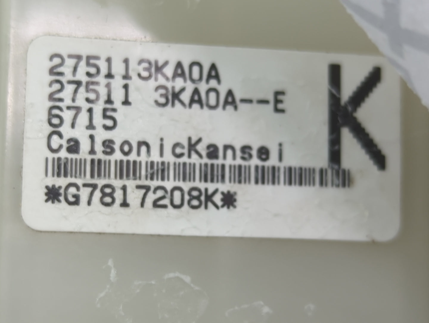 2013-2020 Nissan Pathfinder Climate Control Module Temperature AC/Heater Replacement P/N:275113KA0A Fits OEM Used Auto Parts