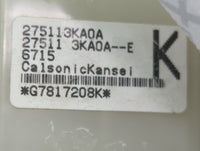 2013-2020 Nissan Pathfinder Climate Control Module Temperature AC/Heater Replacement P/N:275113KA0A Fits OEM Used Auto Parts