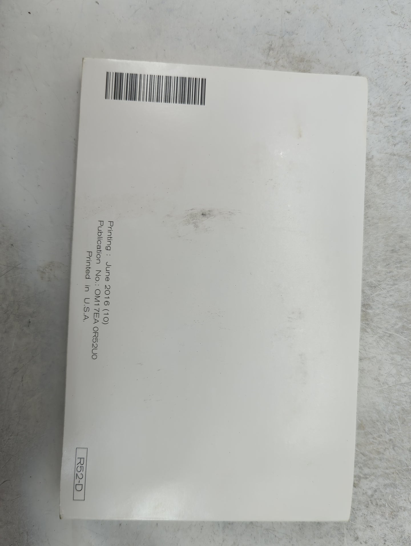 2017 Nissan Pathfinder Owners Manual Book Guide P/N:OM17EA0R52U0 LL17EANALLU0 OEM Used Auto Parts - Oemusedautoparts1.com