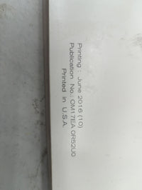 2017 Nissan Pathfinder Owners Manual Book Guide P/N:OM17EA0R52U0 LL17EANALLU0 OEM Used Auto Parts - Oemusedautoparts1.com