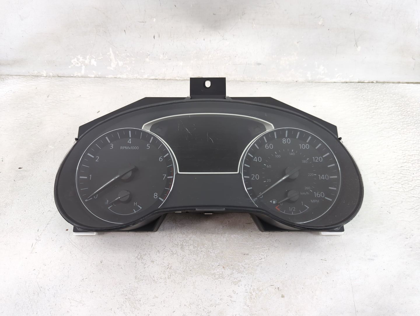 2017 Nissan Pathfinder Instrument Cluster Speedometer Gauges P/N:24810 9PJ0A A2C99765600 Miles:107K Fits OEM Used Auto Parts