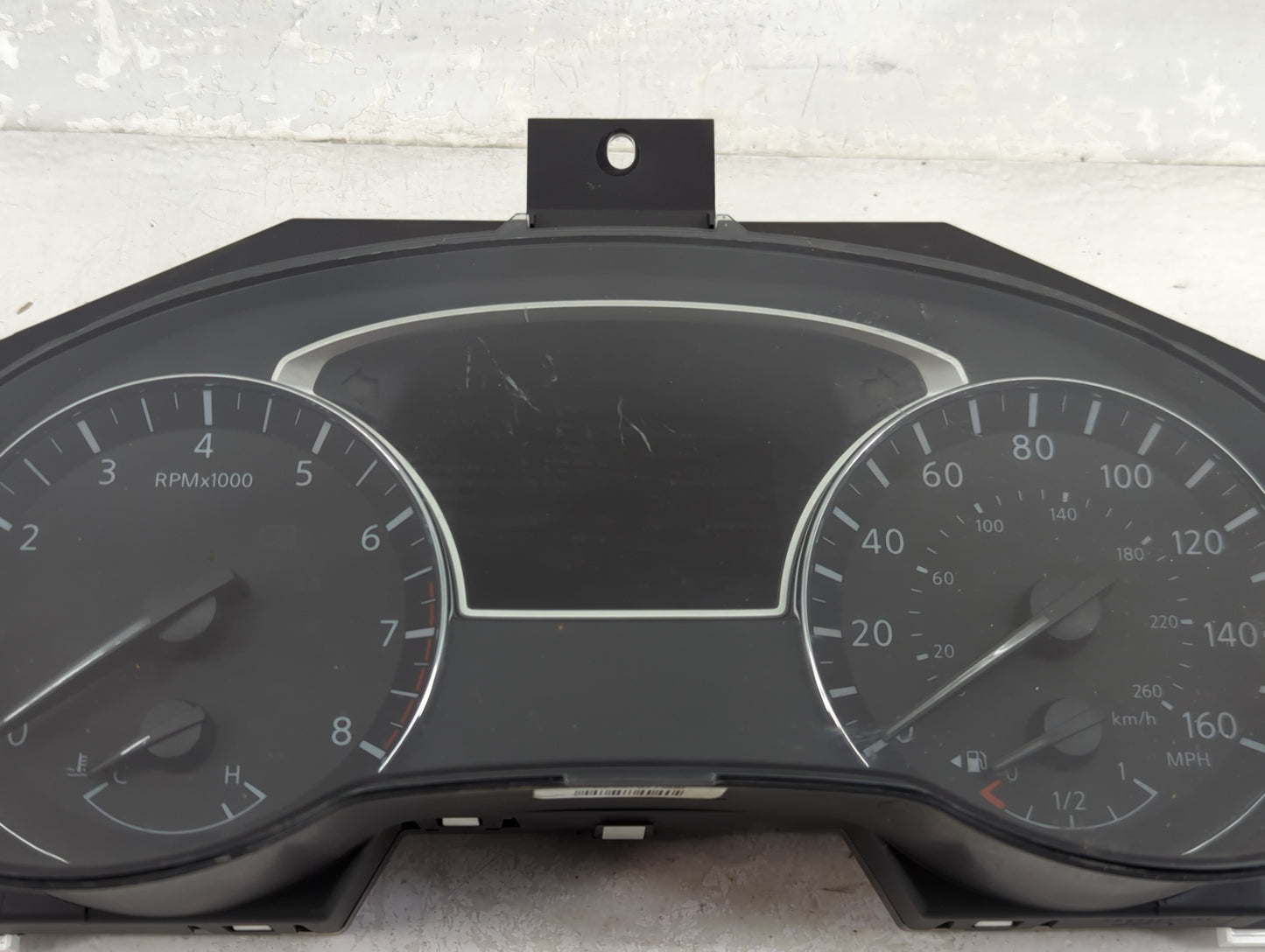 2017 Nissan Pathfinder Instrument Cluster Speedometer Gauges P/N:24810 9PJ0A A2C99765600 Miles:107K Fits OEM Used Auto Parts