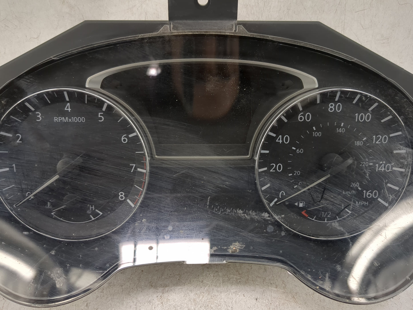 2017 Nissan Pathfinder Instrument Cluster Speedometer Gauges P/N:24810 9PJ0A A2C99765600 Miles: Fits OEM Used Auto Parts - O