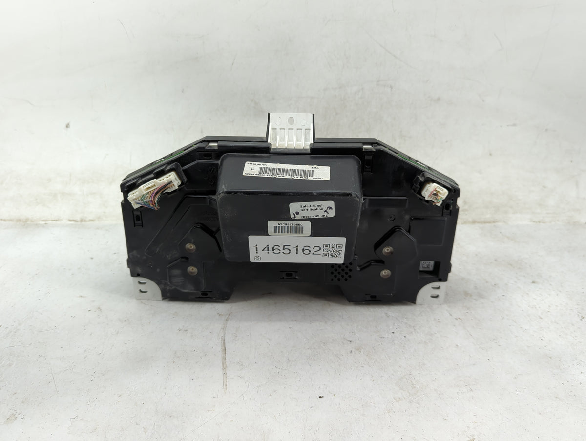 2017 Nissan Pathfinder Instrument Cluster Speedometer Gauges P/N:24810 9PJ0A A2C99765600, 8332051638 Miles: Fits OEM Used Au