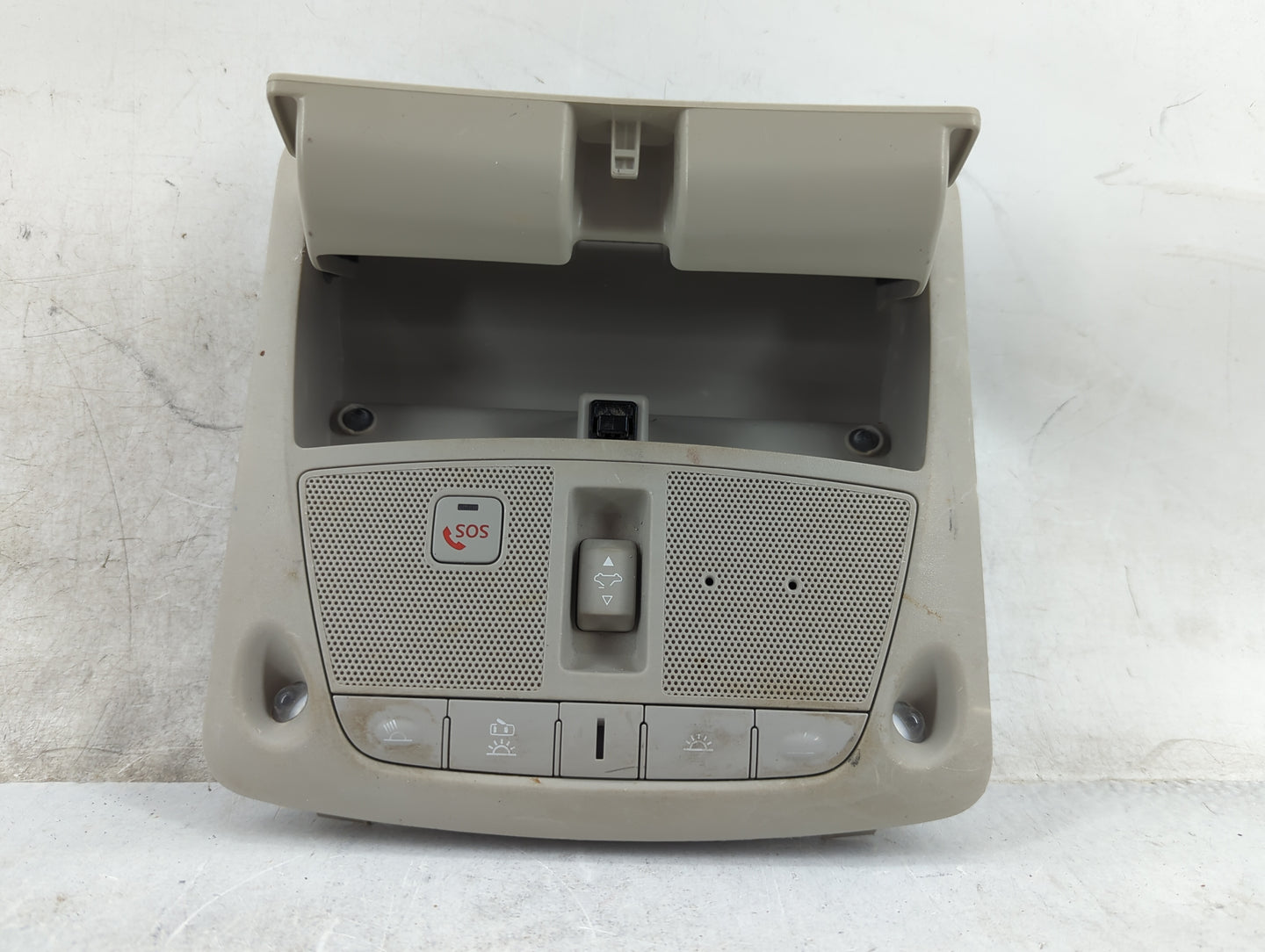 2017 Nissan Pathfinder Overhead Roof Console 1465766 - Oemusedautoparts1.com