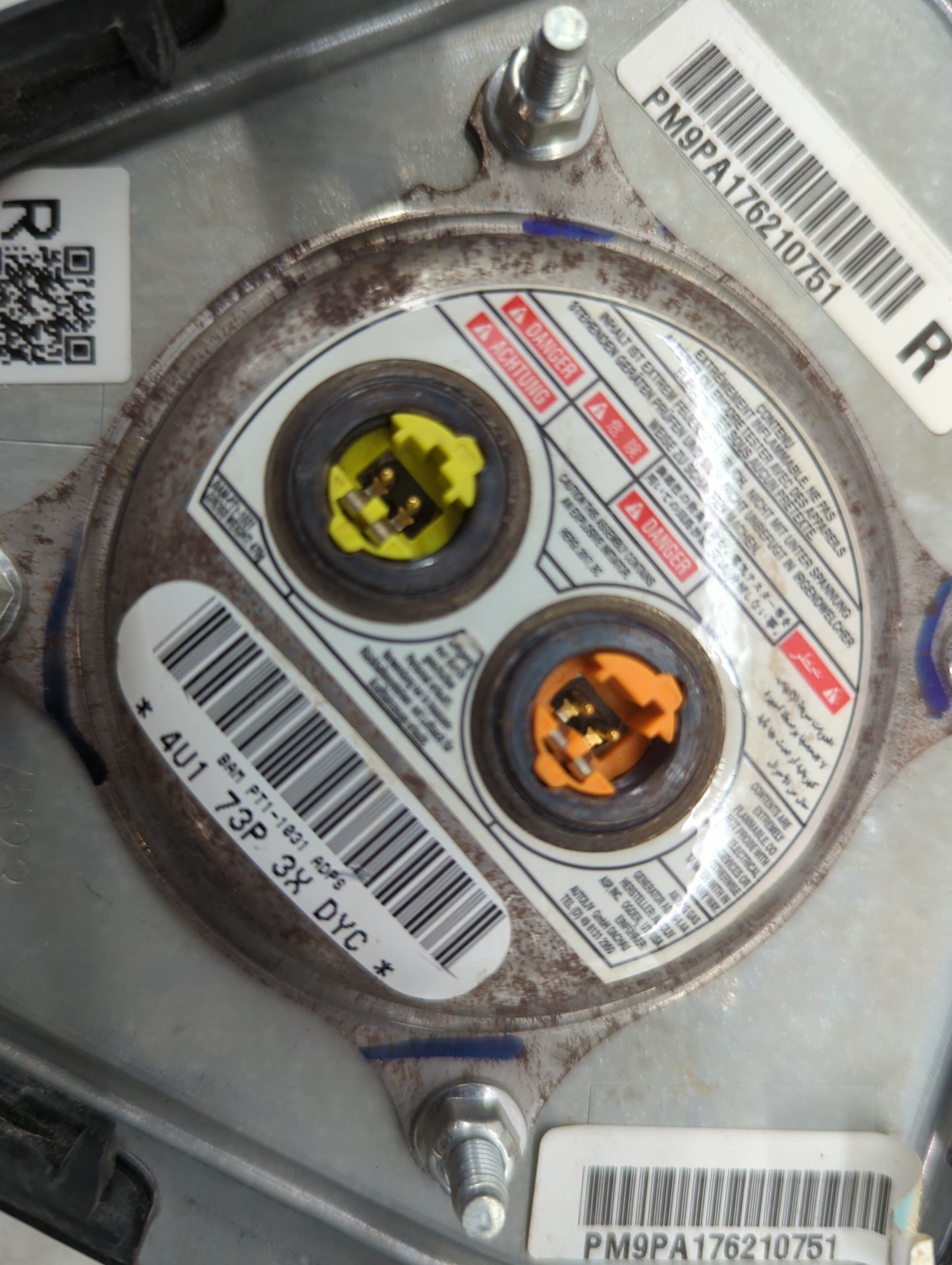 2014-2020 Nissan Pathfinder Air Bag Driver Left Steering Wheel Mounted 1466018 - Oemusedautoparts1.com
