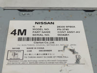 2017-2020 Nissan Pathfinder Radio AM FM Cd Player Receiver Replacement P/N:283309PB0A PN-3740 Fits Fits 2017 2018 2019 2020 