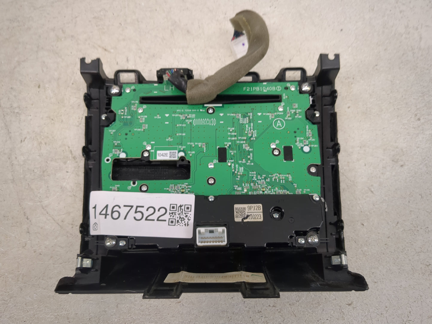 2017 Nissan Pathfinder Climate Control Module Temperature AC/Heater Replacement P/N:68260 9PJ2B Fits OEM Used Auto Parts - O