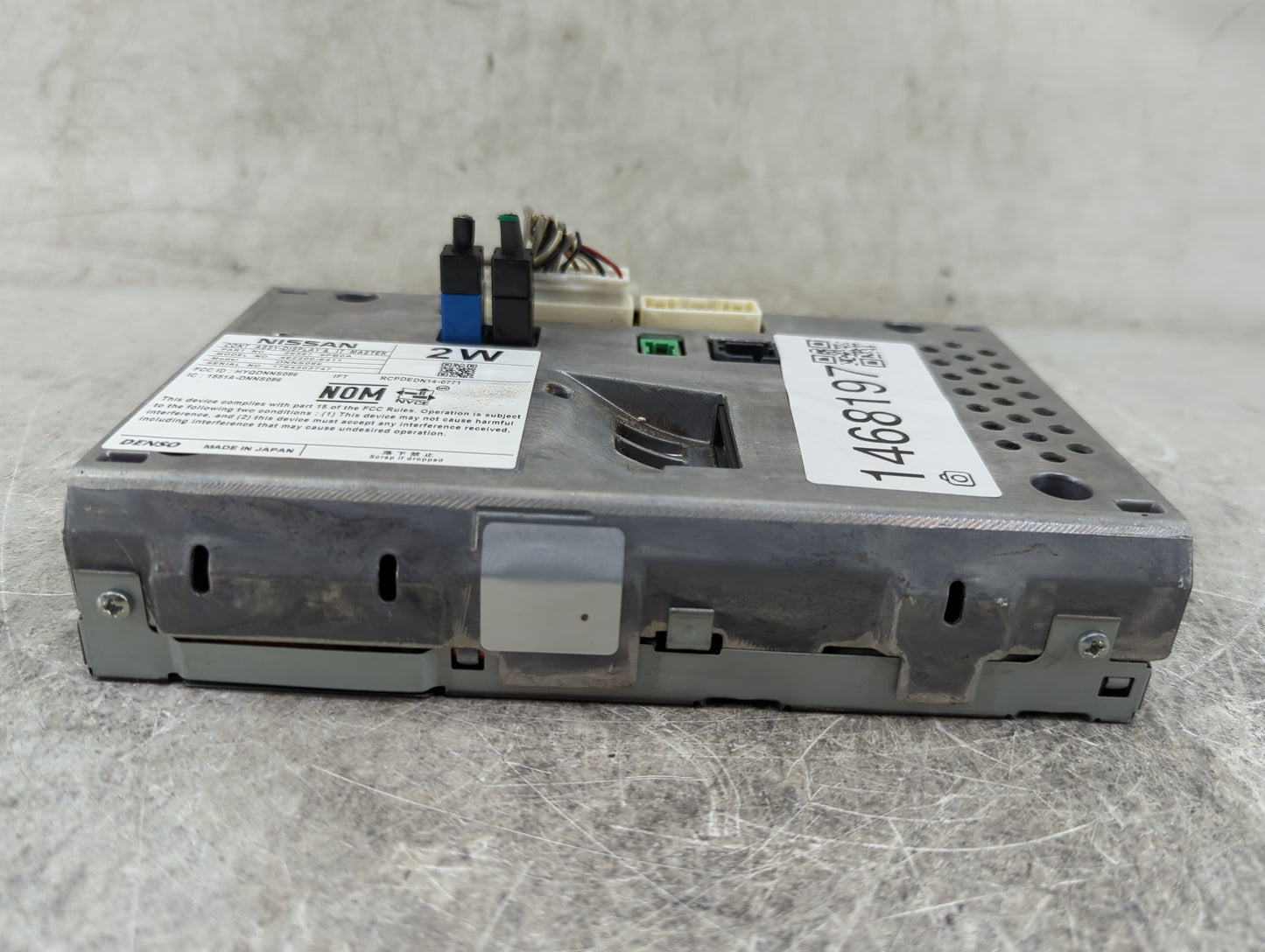 2017 Nissan Pathfinder Radio AM FM Cd Player Receiver Replacement P/N:28387 9PB0A 462200-6411, DNNS086, HYQDNNS086 Fits OEM 