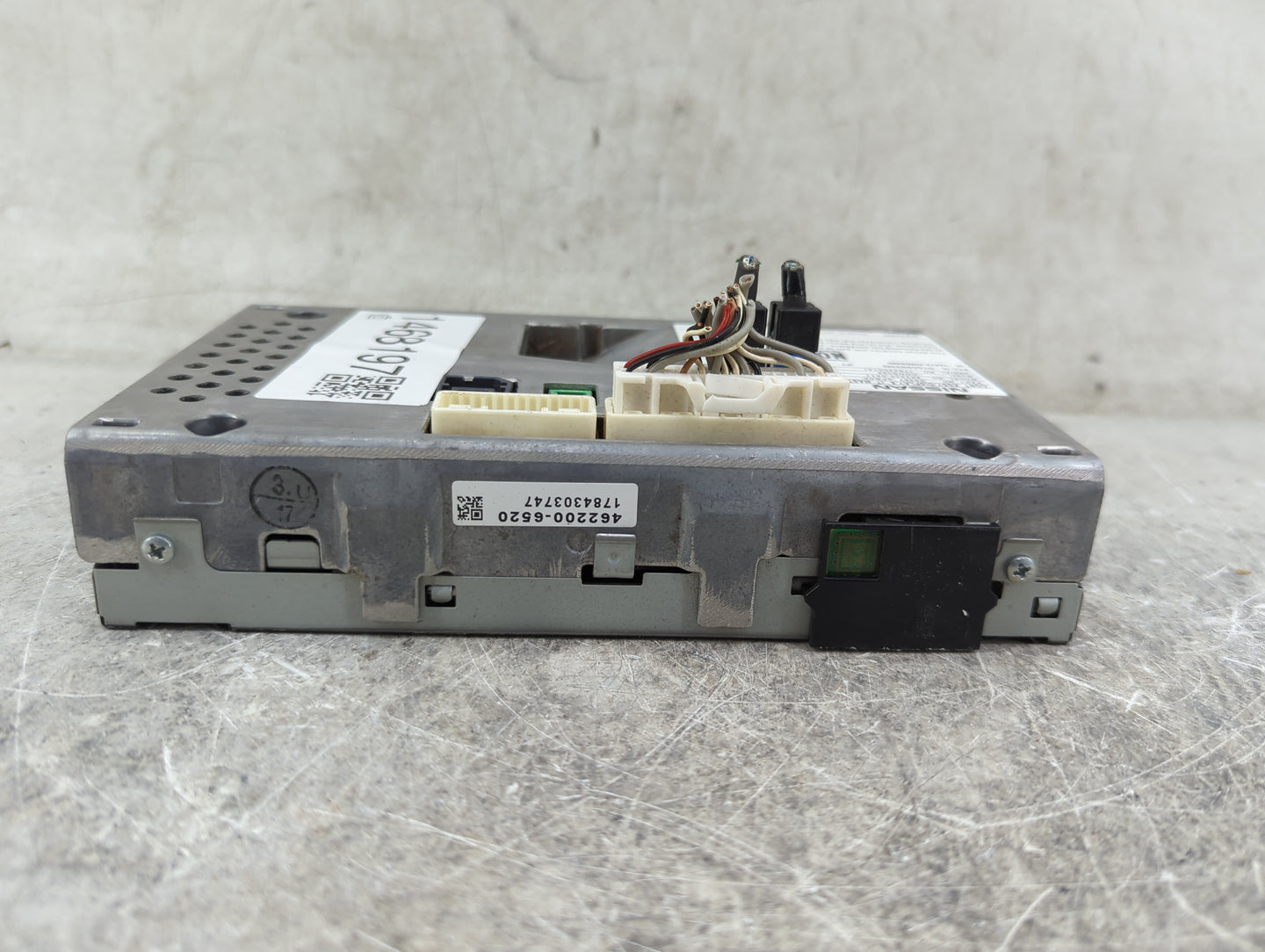 2017 Nissan Pathfinder Radio AM FM Cd Player Receiver Replacement P/N:28387 9PB0A 462200-6411, DNNS086, HYQDNNS086 Fits OEM 