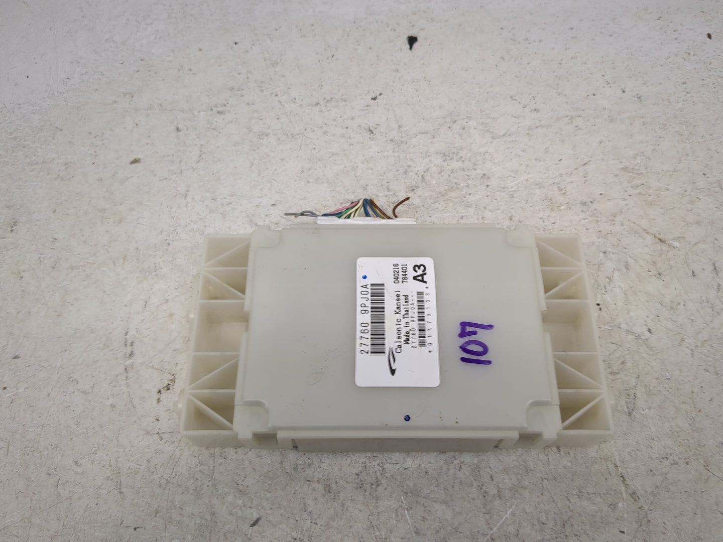 2017-2017 Nissan Pathfinder Temperature Control Module 27760 9pj0a - Oemusedautoparts1.com
