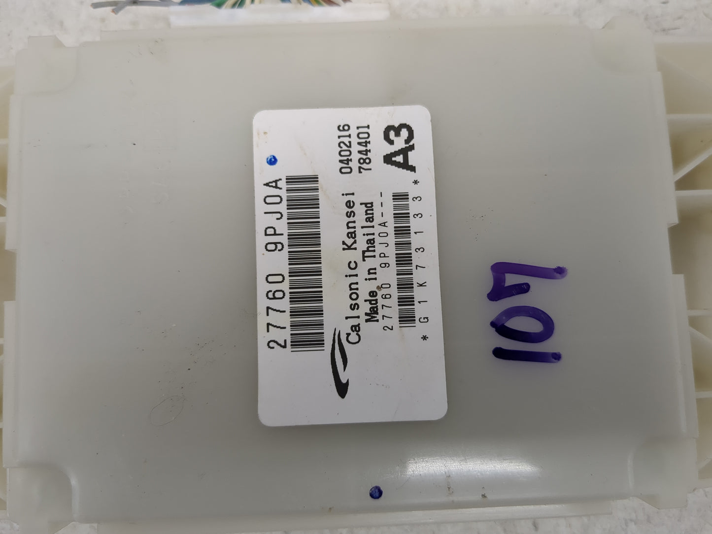 2017-2017 Nissan Pathfinder Temperature Control Module 27760 9pj0a - Oemusedautoparts1.com