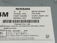 2017-2020 Nissan Pathfinder Radio AM FM Cd Player Receiver Replacement P/N:28330 9PB0A PN-3740 Fits Fits 2017 2018 2019 2020