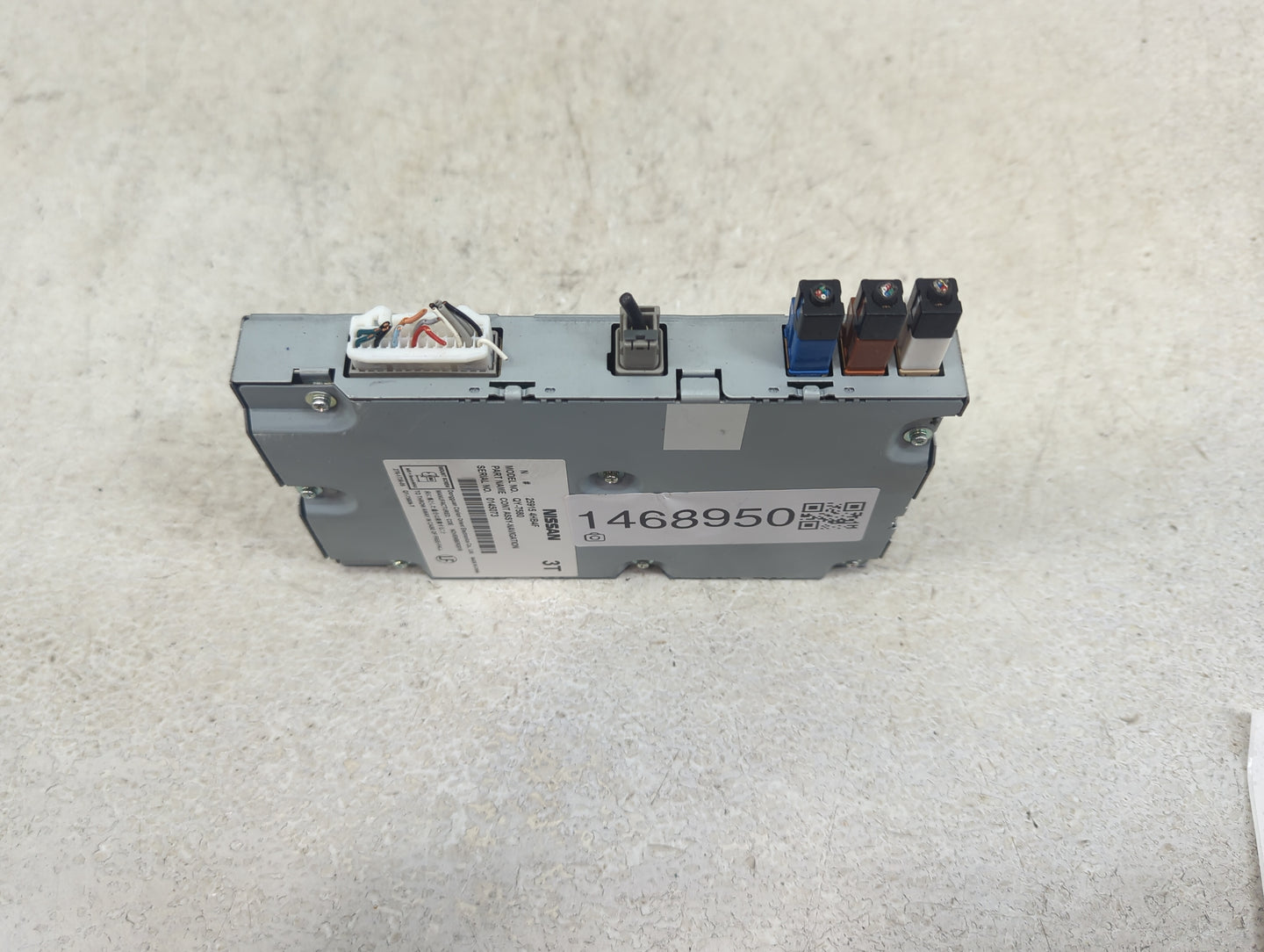 2017 Nissan Pathfinder Radio AM FM Cd Player Receiver Replacement P/N:259154HB4F QY-7580 Fits OEM Used Auto Parts - Oemuseda