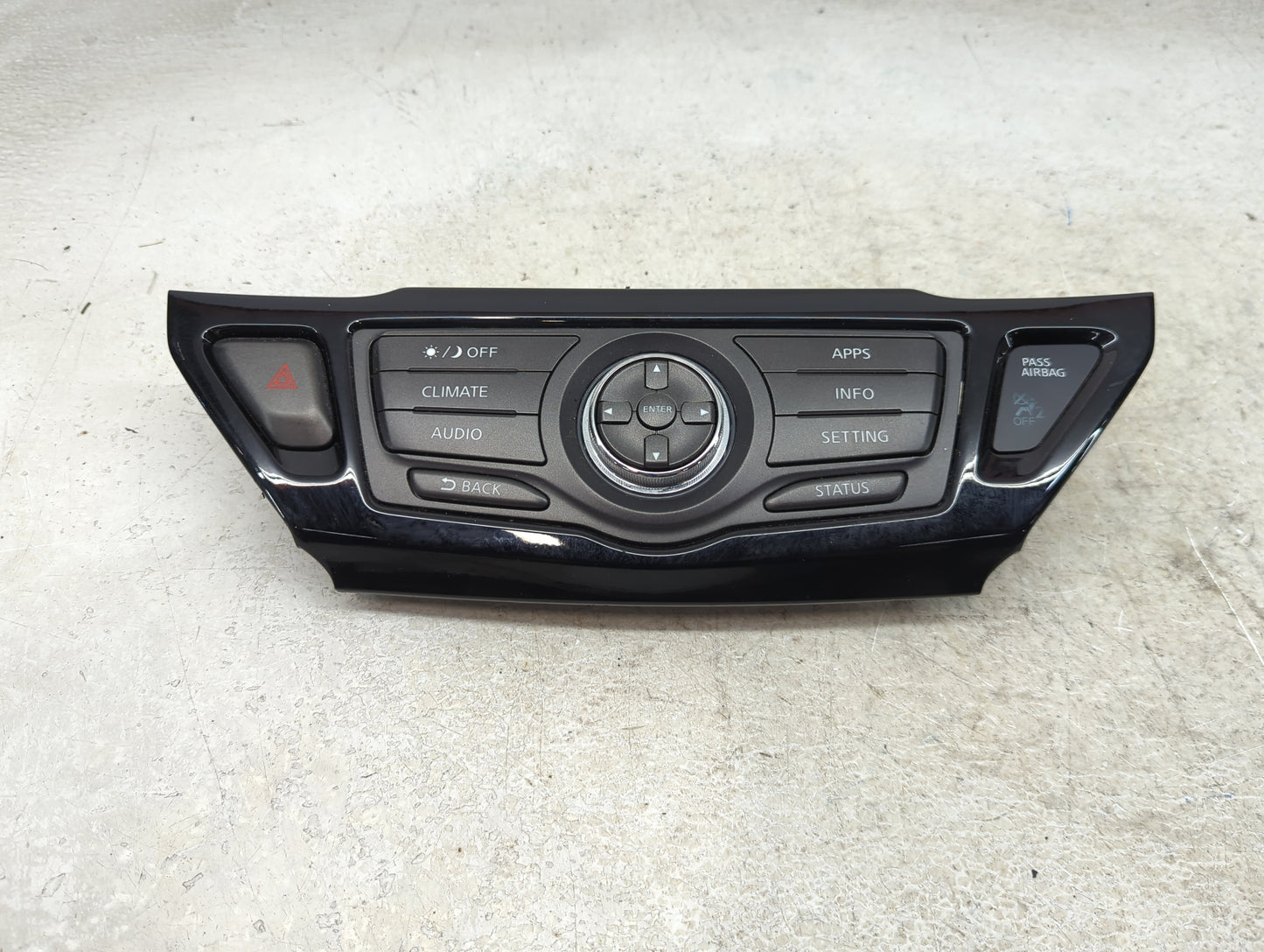 2013-2016 Nissan Pathfinder Climate Control Module Temperature AC/Heater Replacement P/N:9PJ0A 210260 Fits OEM Used Auto Par