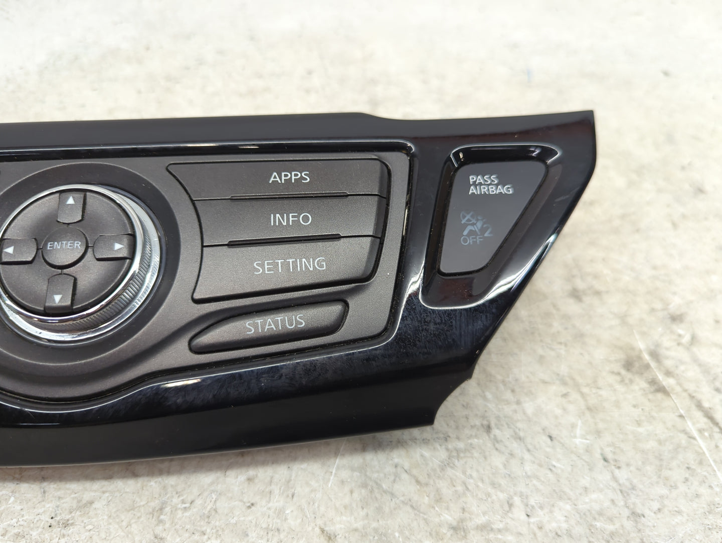2013-2016 Nissan Pathfinder Climate Control Module Temperature AC/Heater Replacement P/N:9PJ0A 210260 Fits OEM Used Auto Par